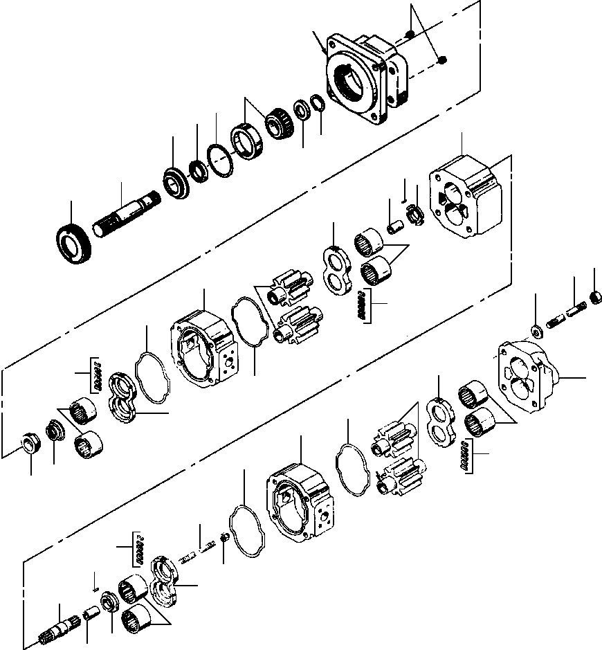 SHAFT, CONNECTING 100 373 KOMATSU