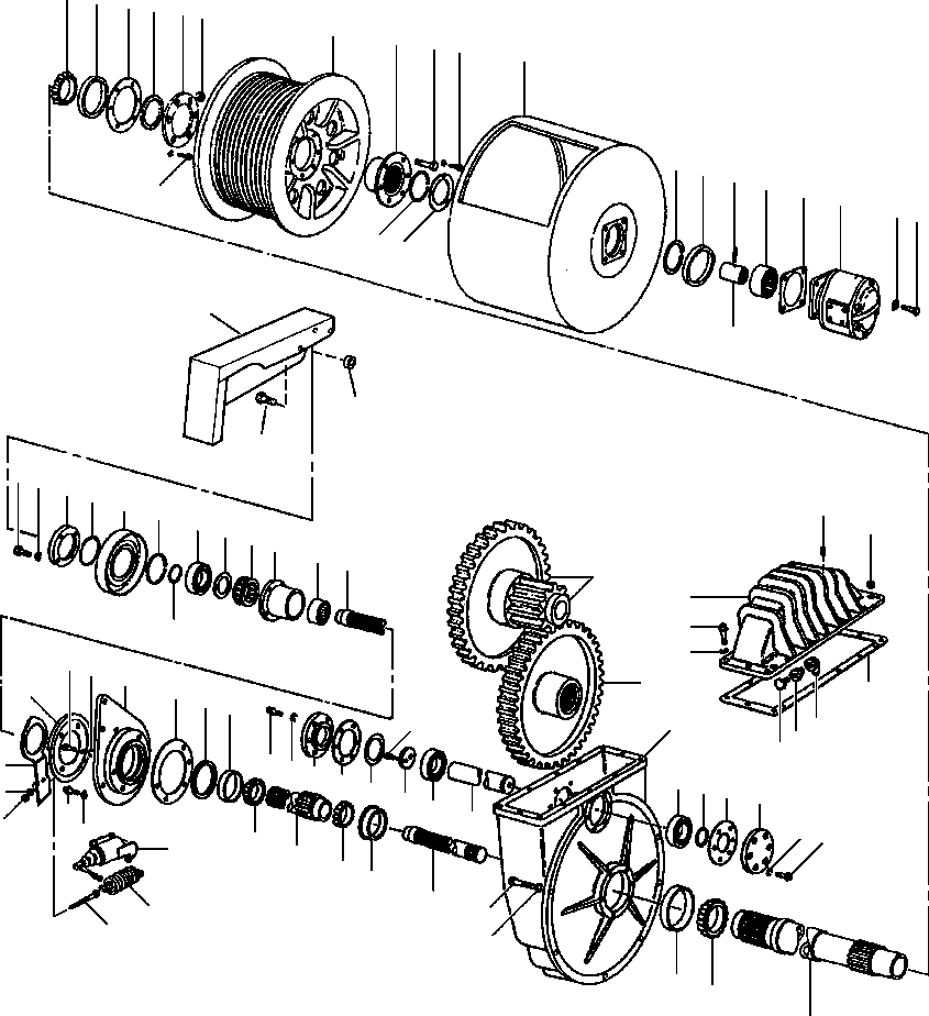HOUSING, DRUM 92 348 KOMATSU