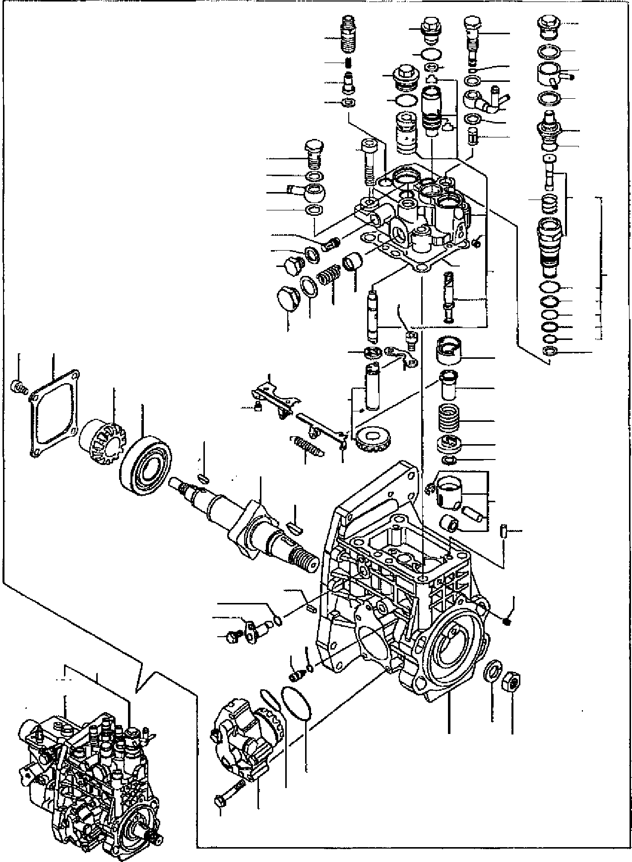 Фиксатор пружины YM158560-51160 KOMATSU