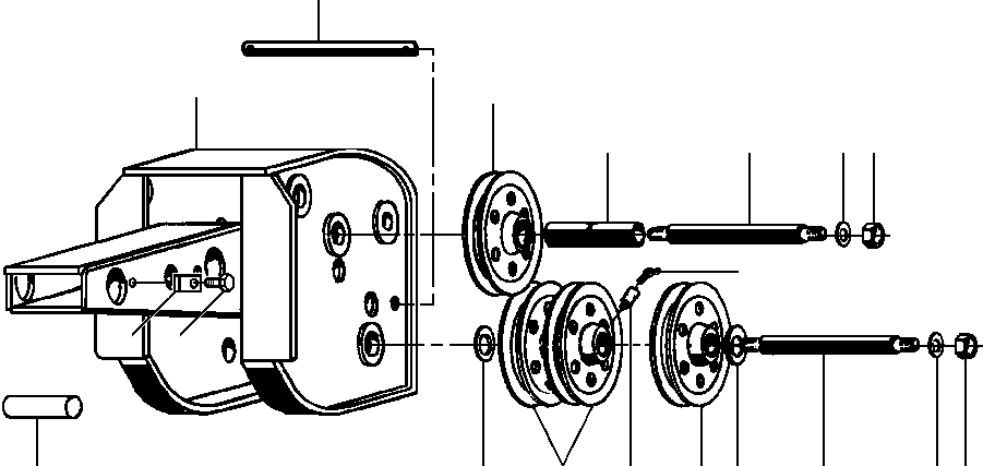 шплинт 103 387 KOMATSU