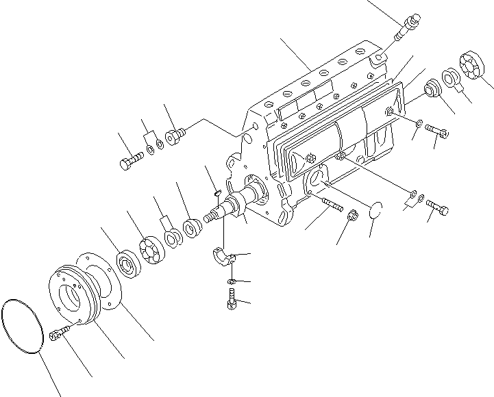 Сальник DK029622-0190 KOMATSU