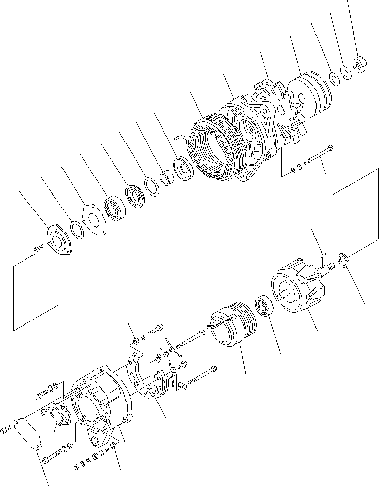 Катушка возбуждения в сборе KD0-35120-0040 KOMATSU