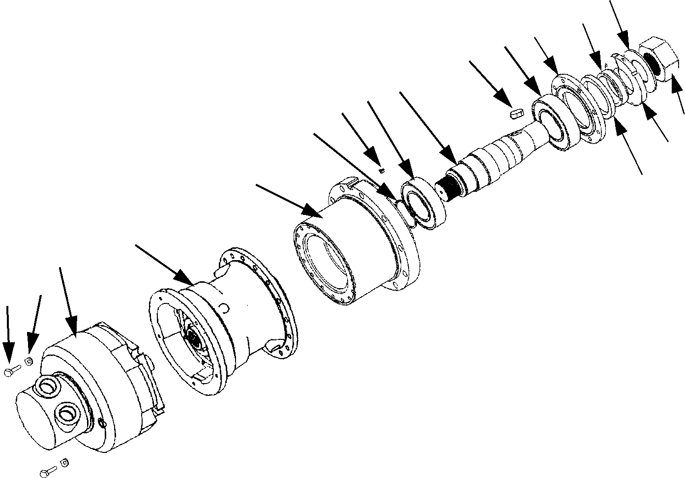 BRAKE UNIT 22A-62-KD460 KOMATSU
