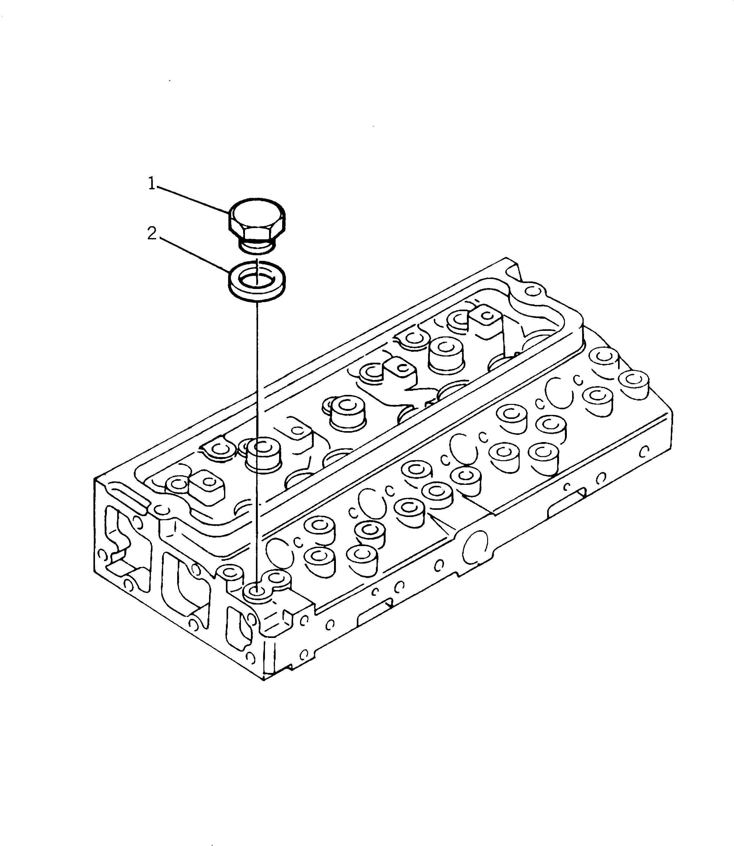 Пробка PK0650203 KOMATSU