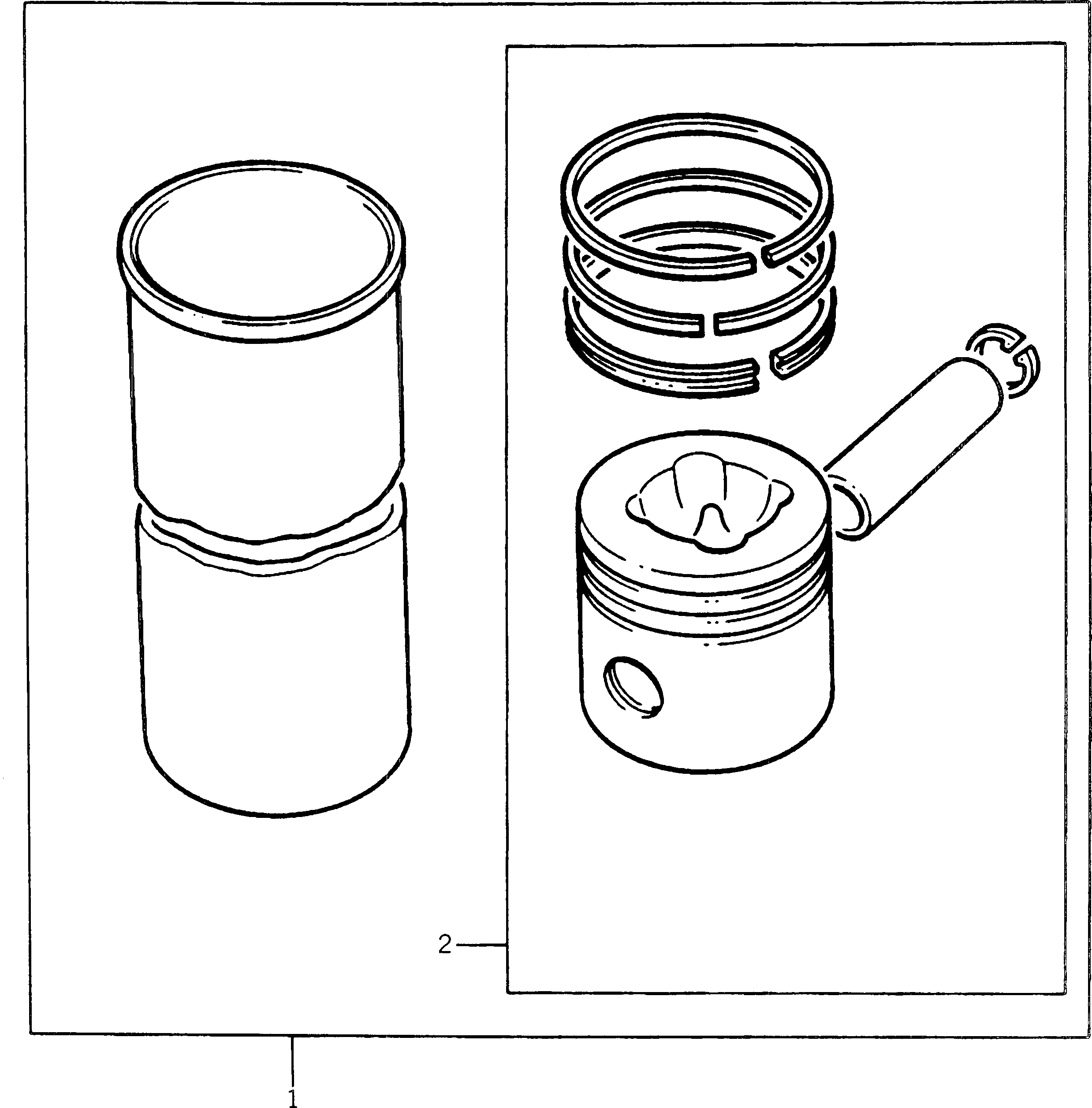 KIT,PISTON PKU5PR0034 KOMATSU