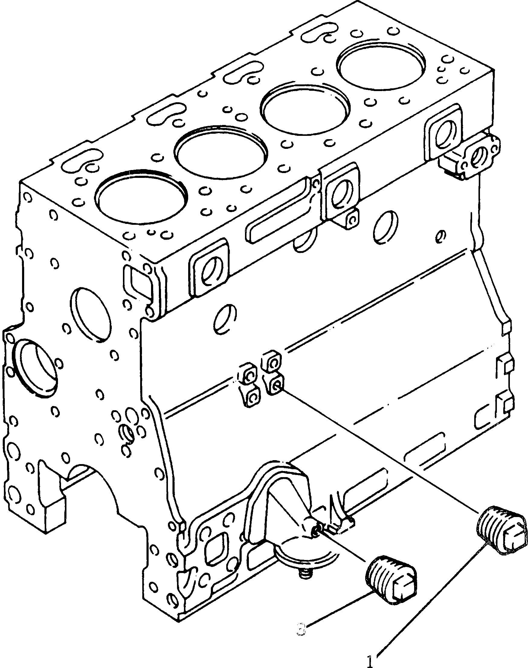 Пробка PK0650594 KOMATSU