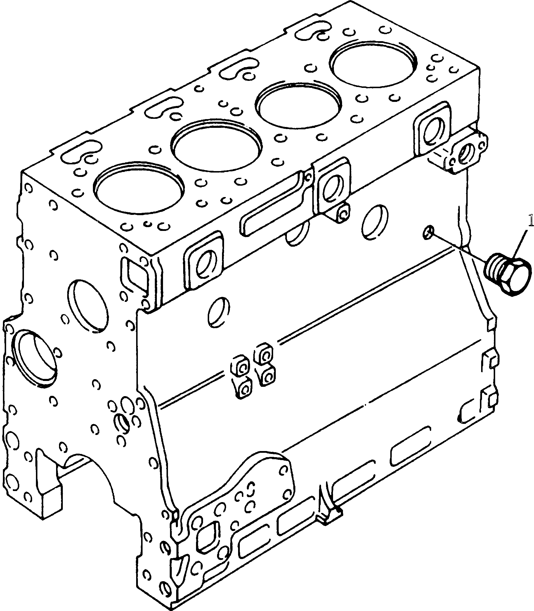 Пробка PK32161114 KOMATSU