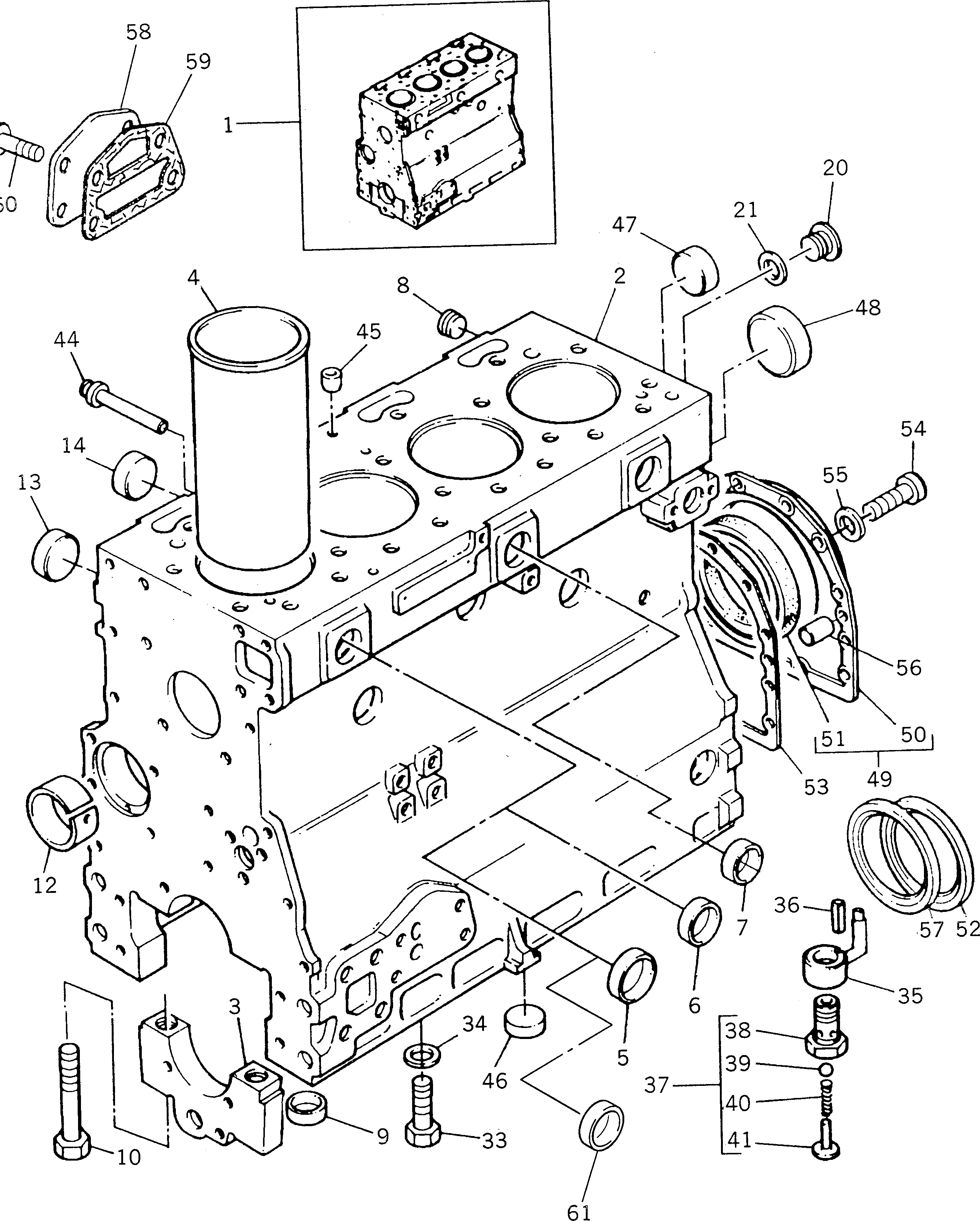 Корпус в сборе PK4142V065 KOMATSU