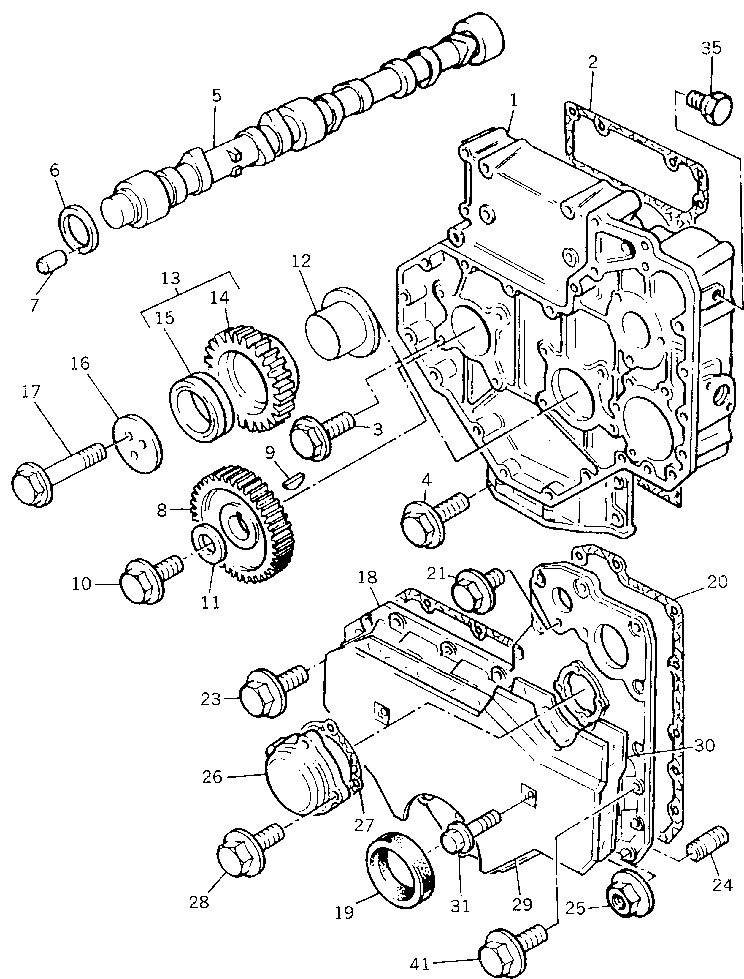 Корпус PK3716C033 KOMATSU