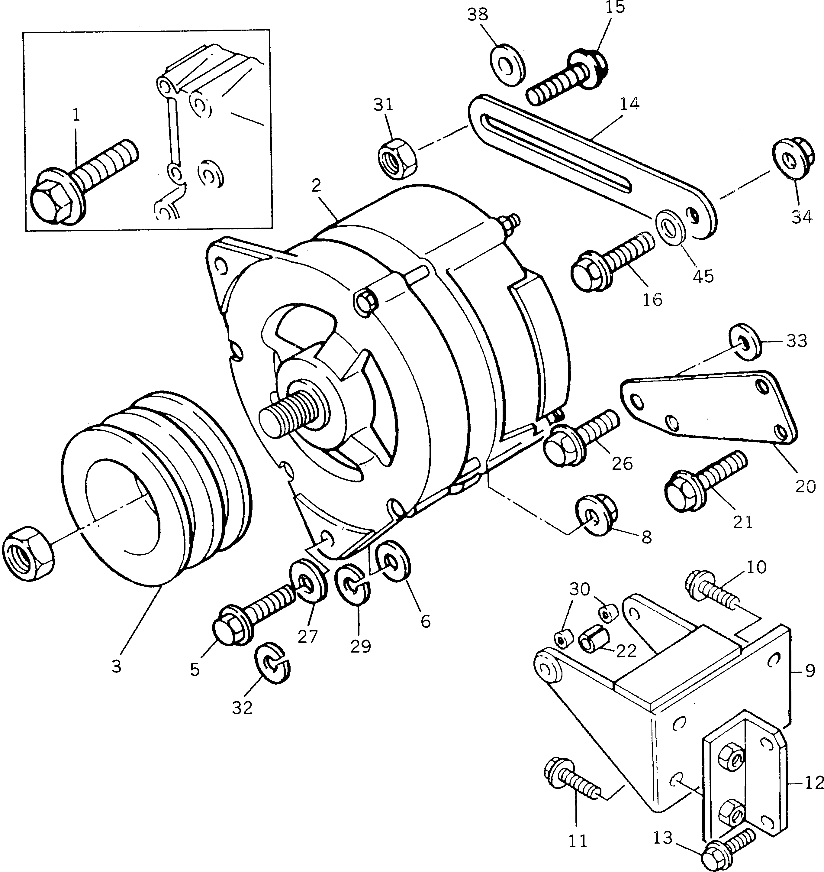 шайба PK2131A010 KOMATSU
