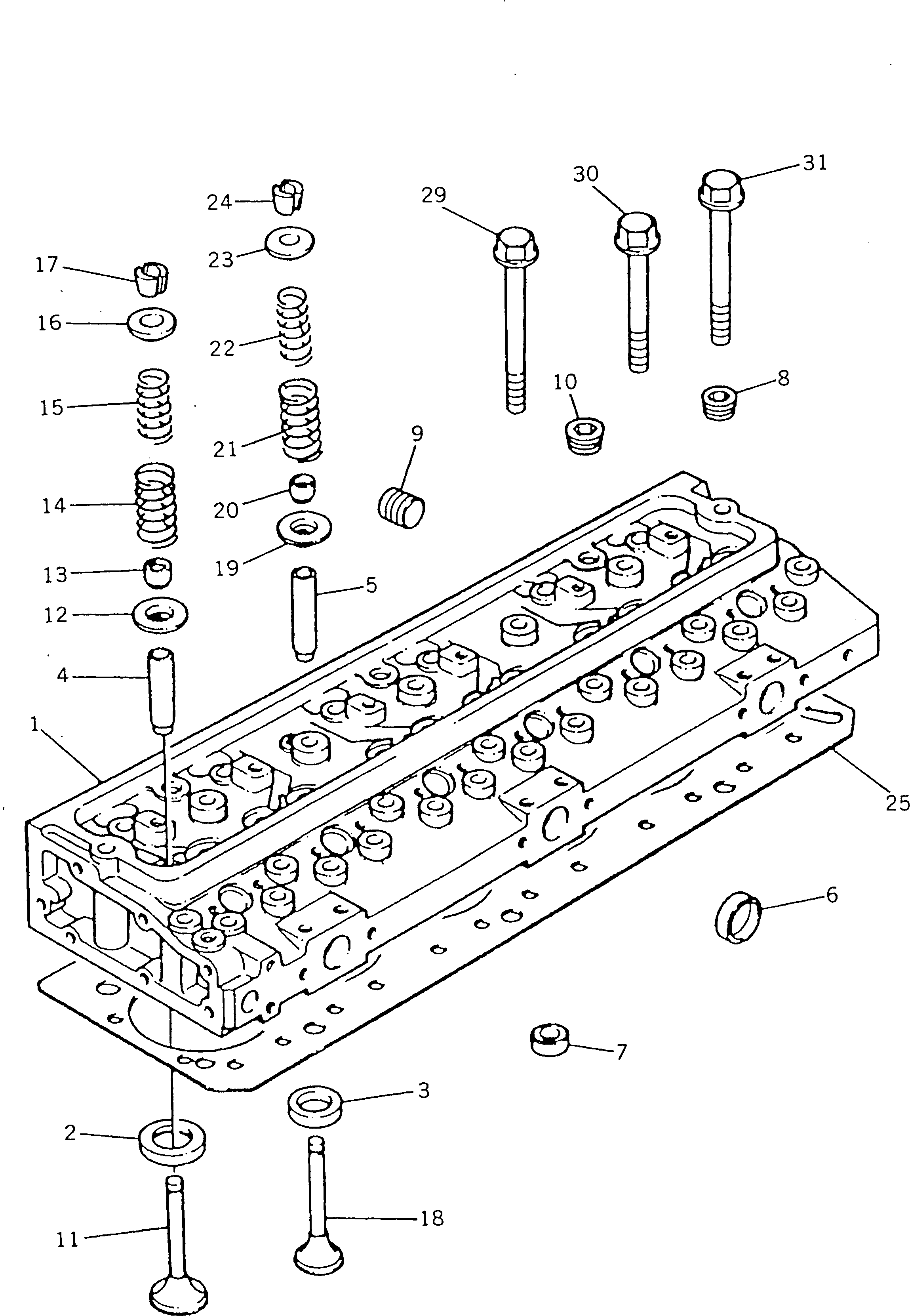 VALVE,INLET PK3142L071 KOMATSU