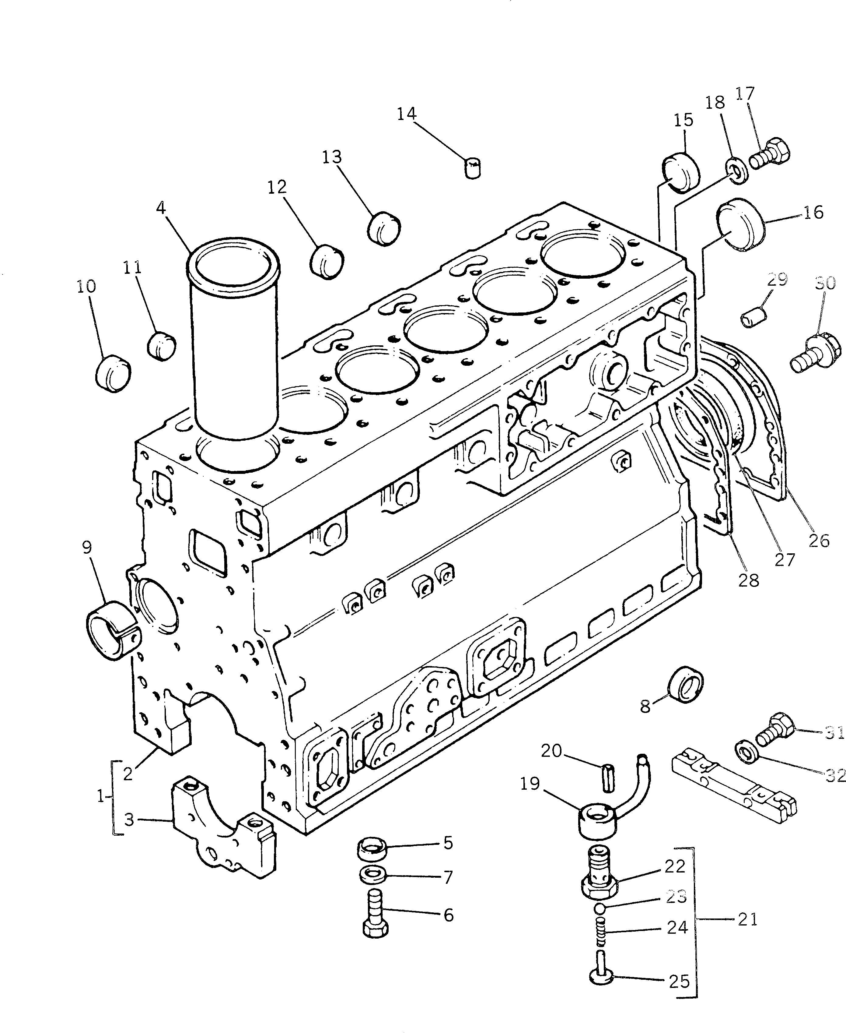 Картер PK4142V061 KOMATSU