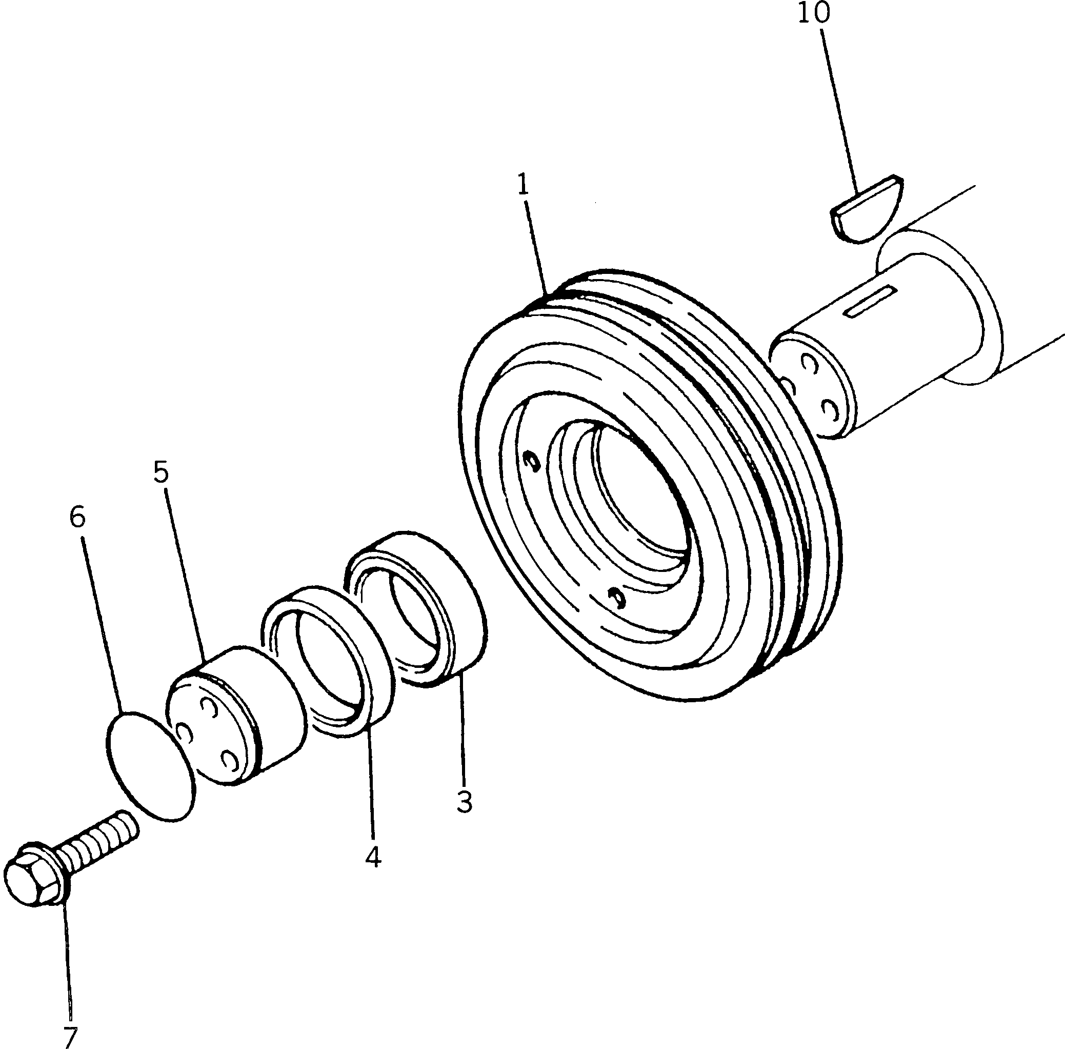 Ключ PK0500005 KOMATSU