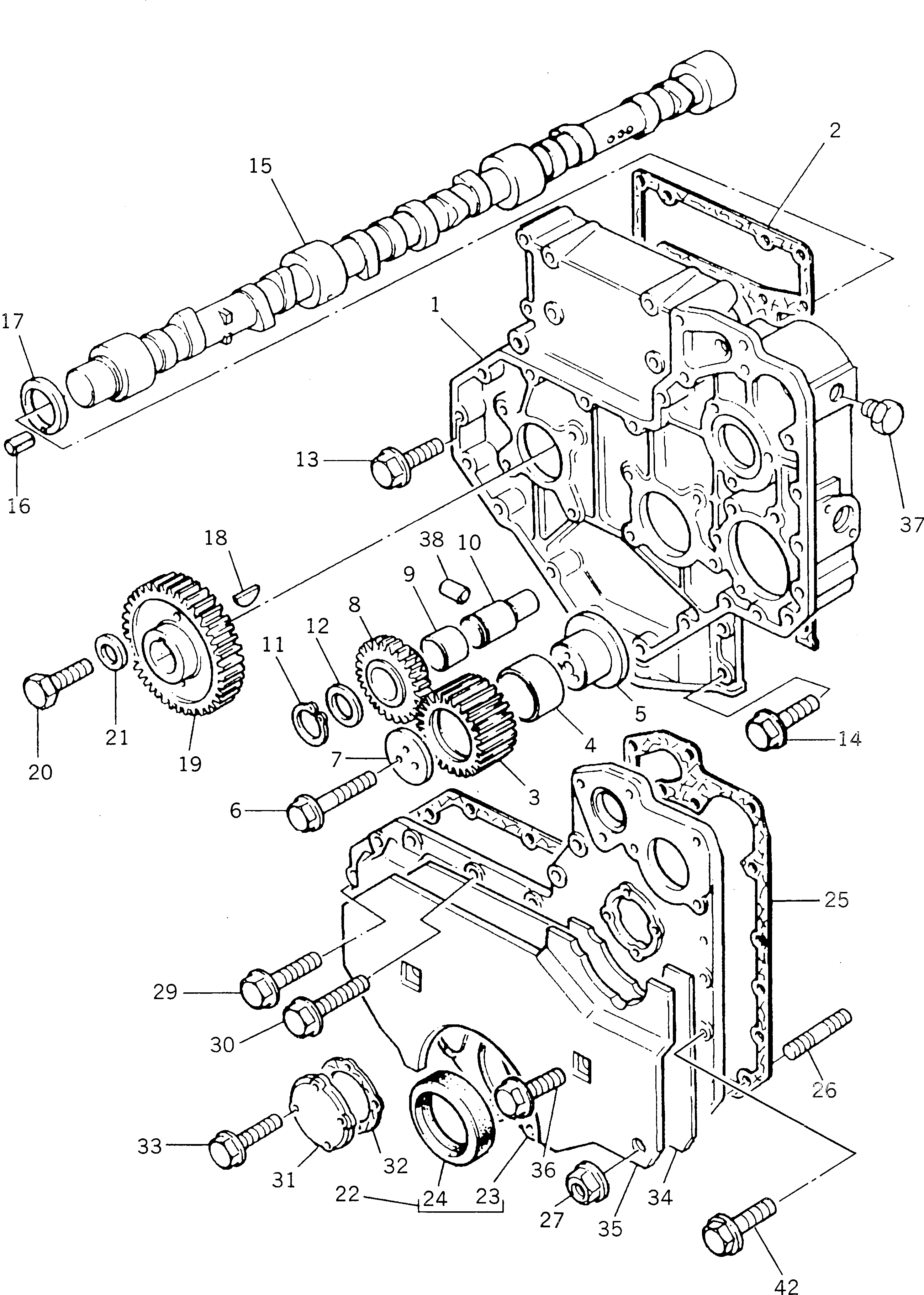 палец PK2116087 KOMATSU