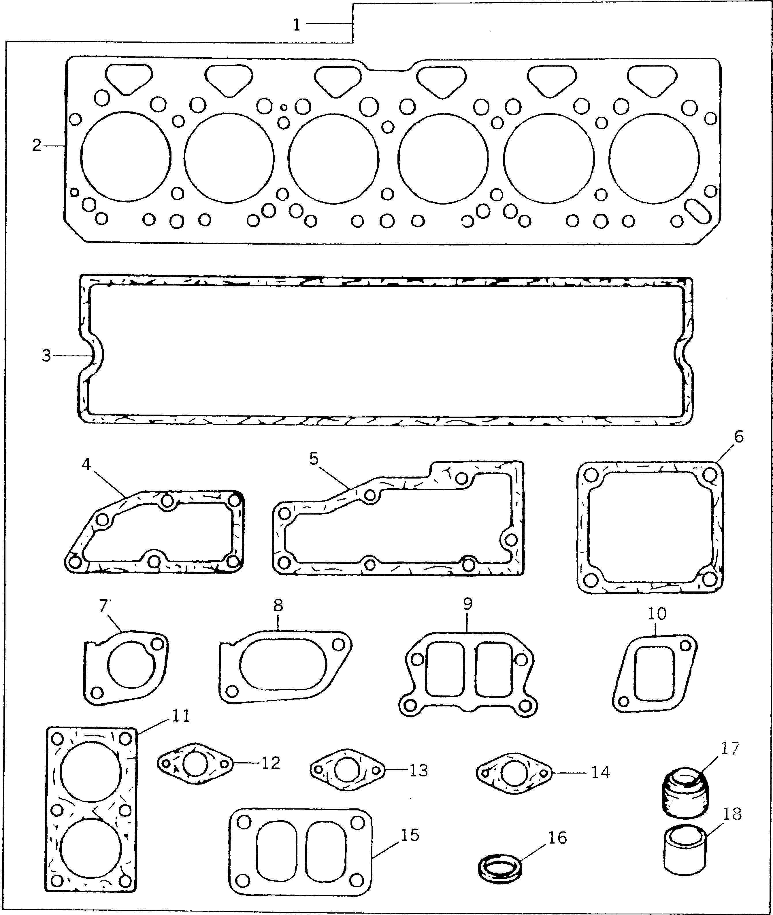KIT,JOINT PKU5LT0179 KOMATSU