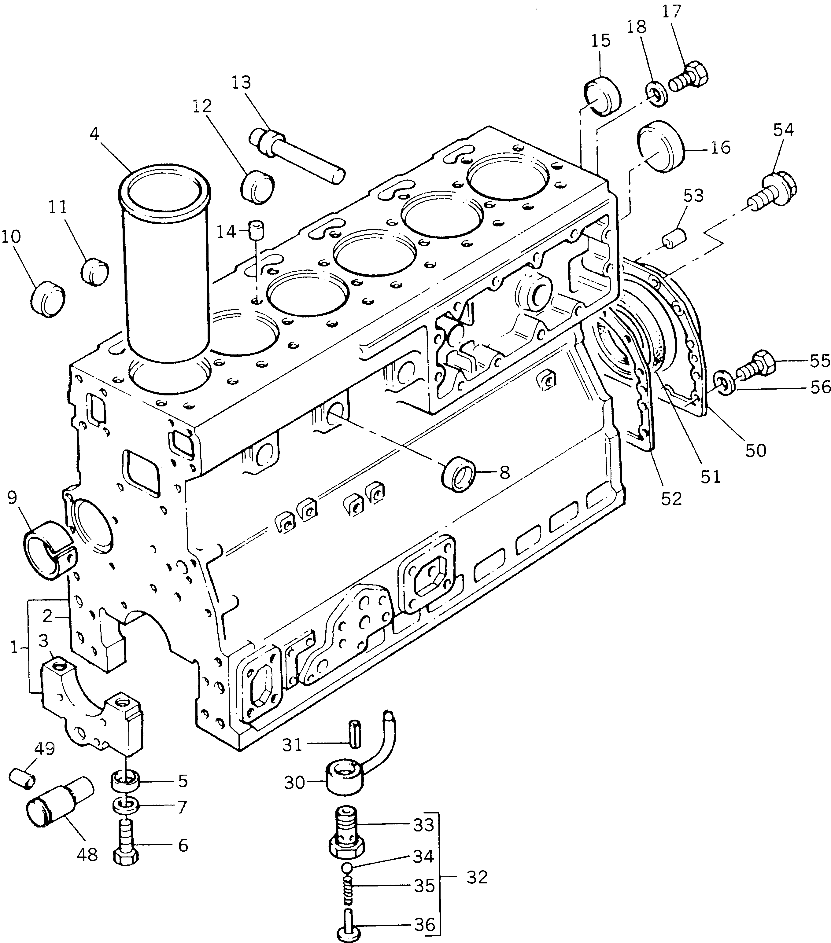 KIT,CYLINDER BLOCK PKZZ50240 KOMATSU