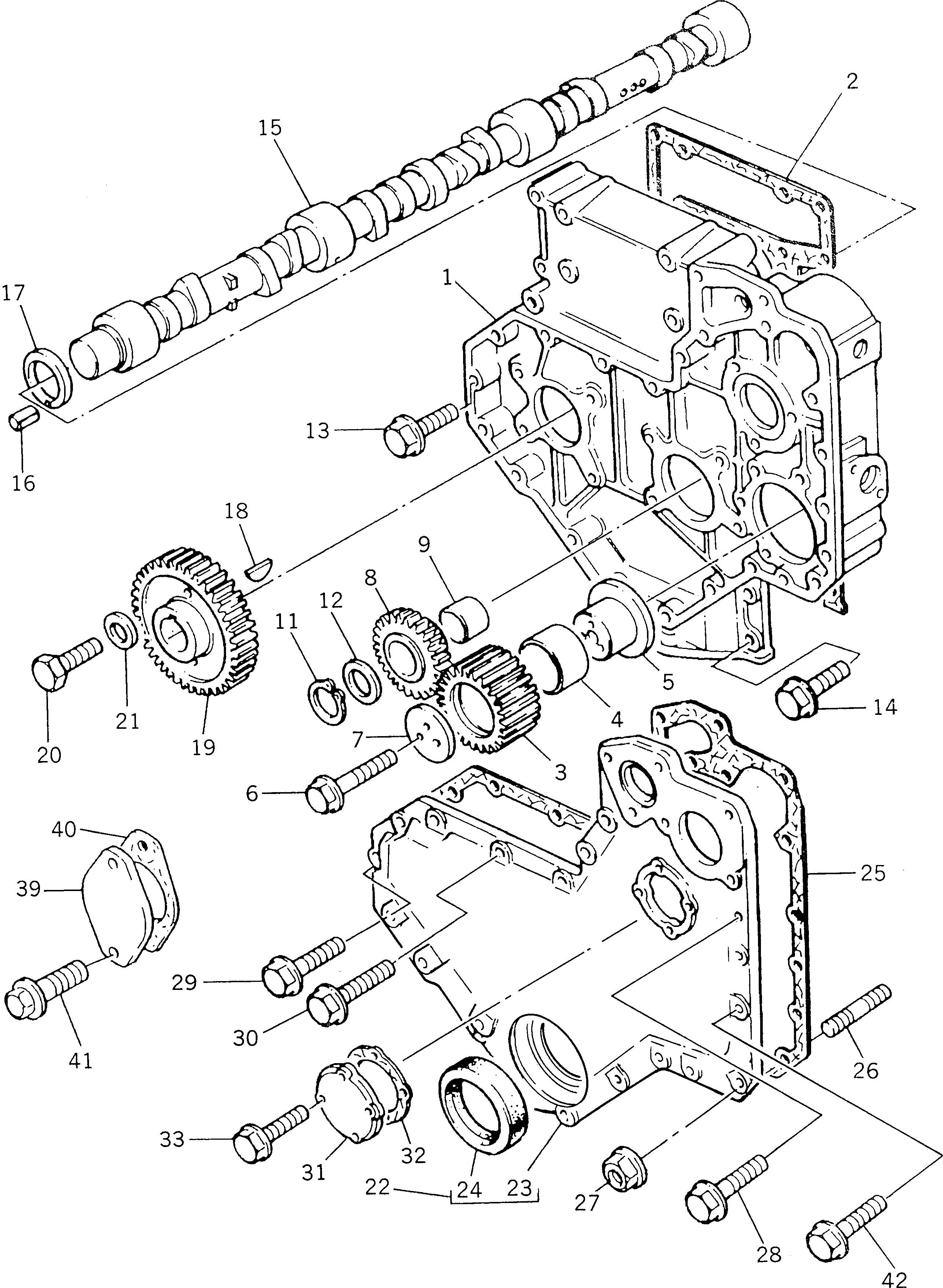 Корпус PK3716C061 KOMATSU