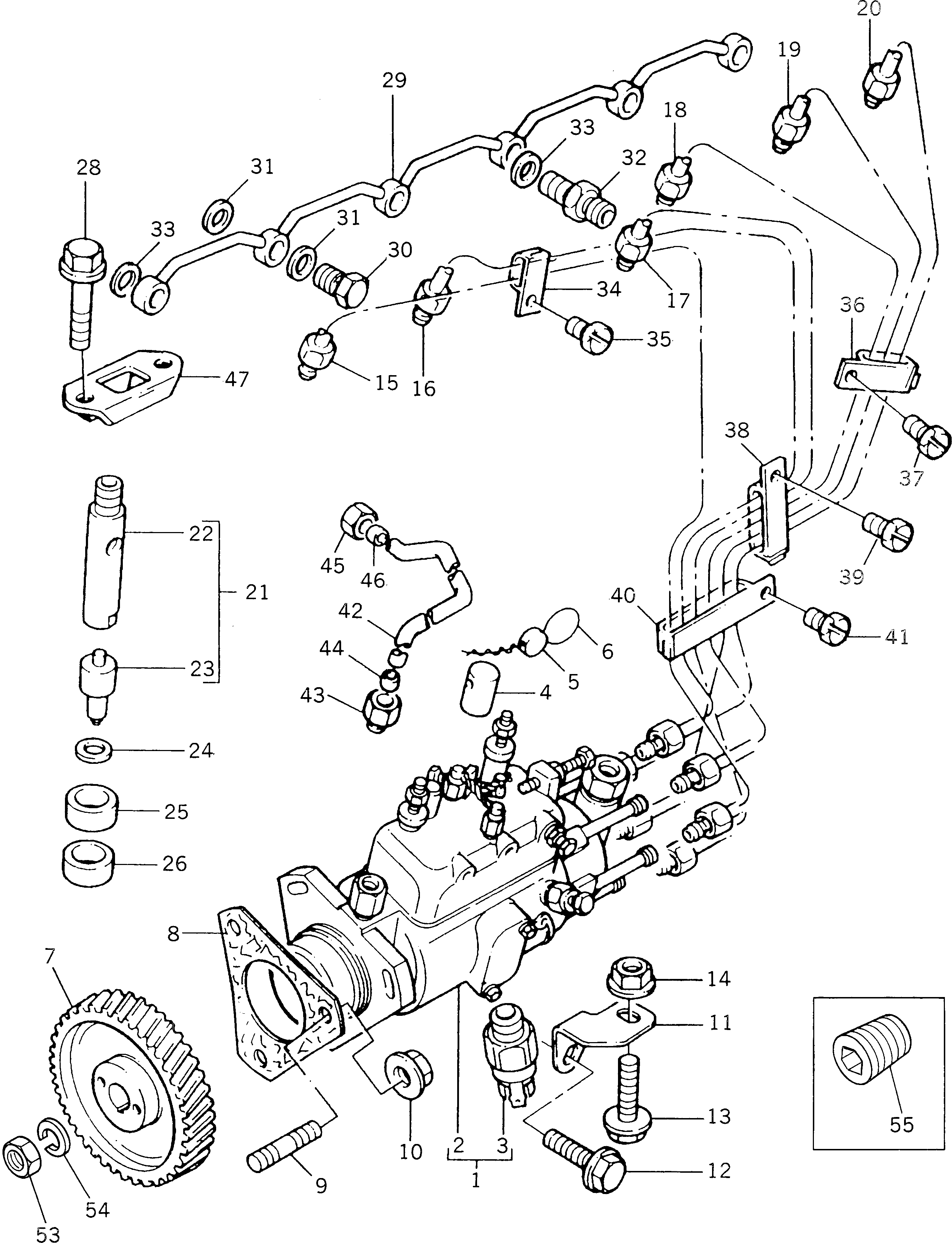 ATOMISER PK2645A032 KOMATSU