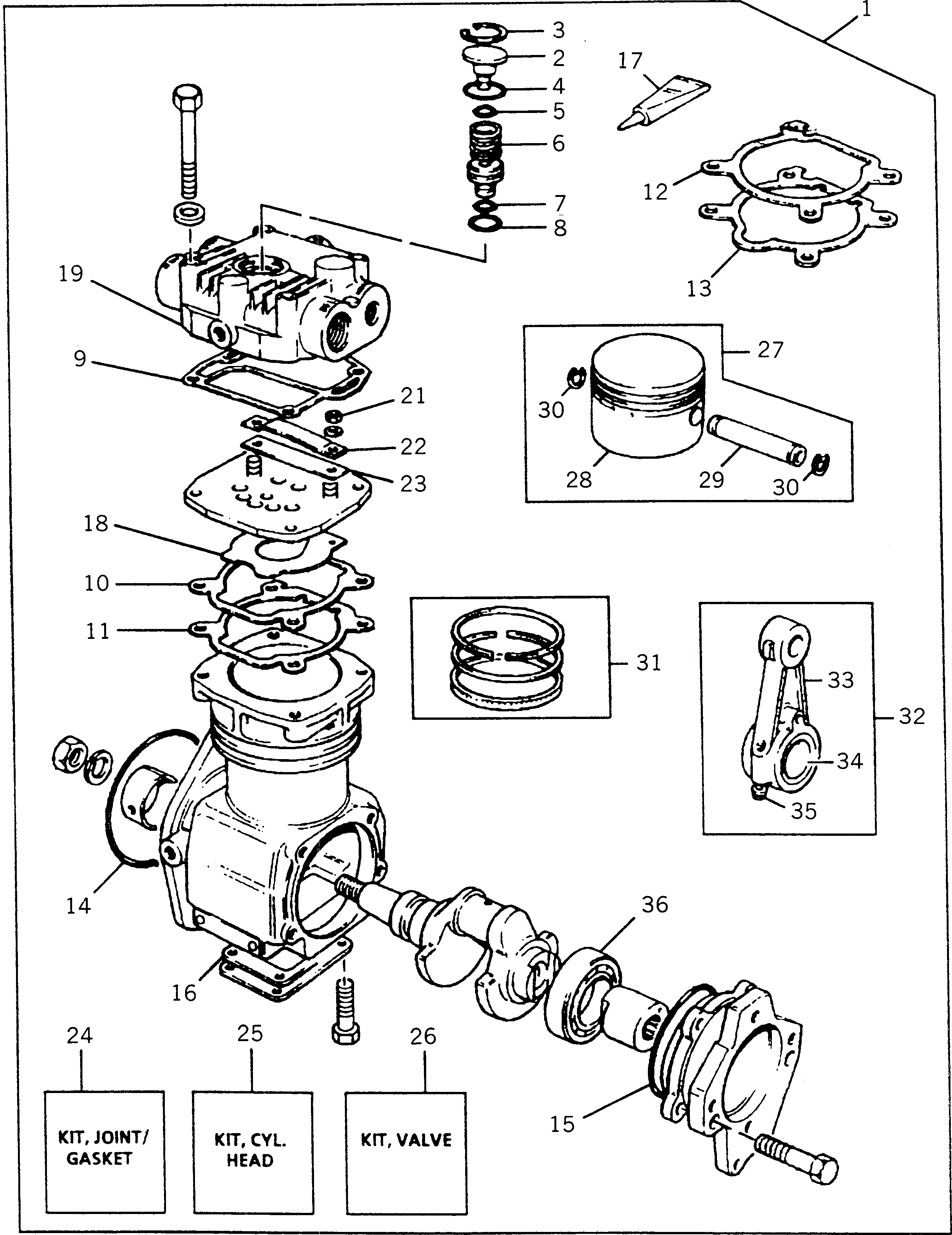 KIT,PISTON (STD) PK24888633 KOMATSU