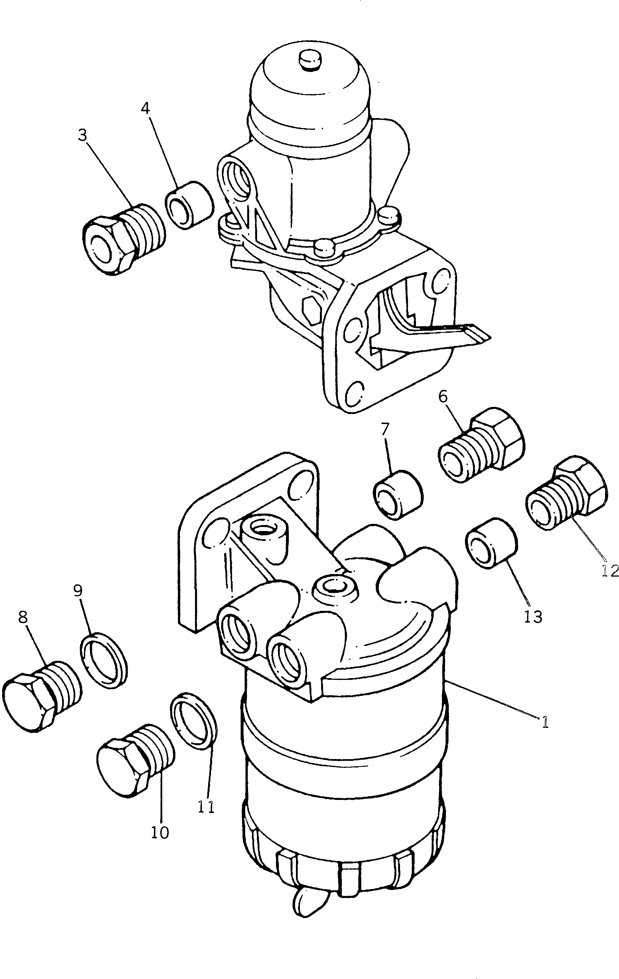 Гайка (\2\PK0571346) KOMATSU