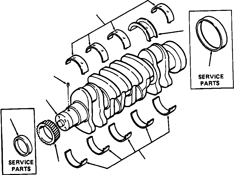 Штифт установочный 1240 567 H41 KOMATSU