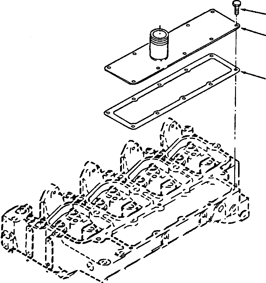 GASKET, MANIFOLD 1252 411 H1 KOMATSU
