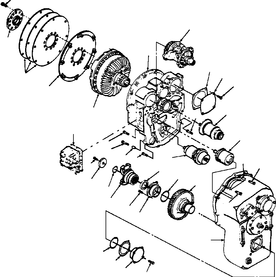 Болт 44 855 KOMATSU