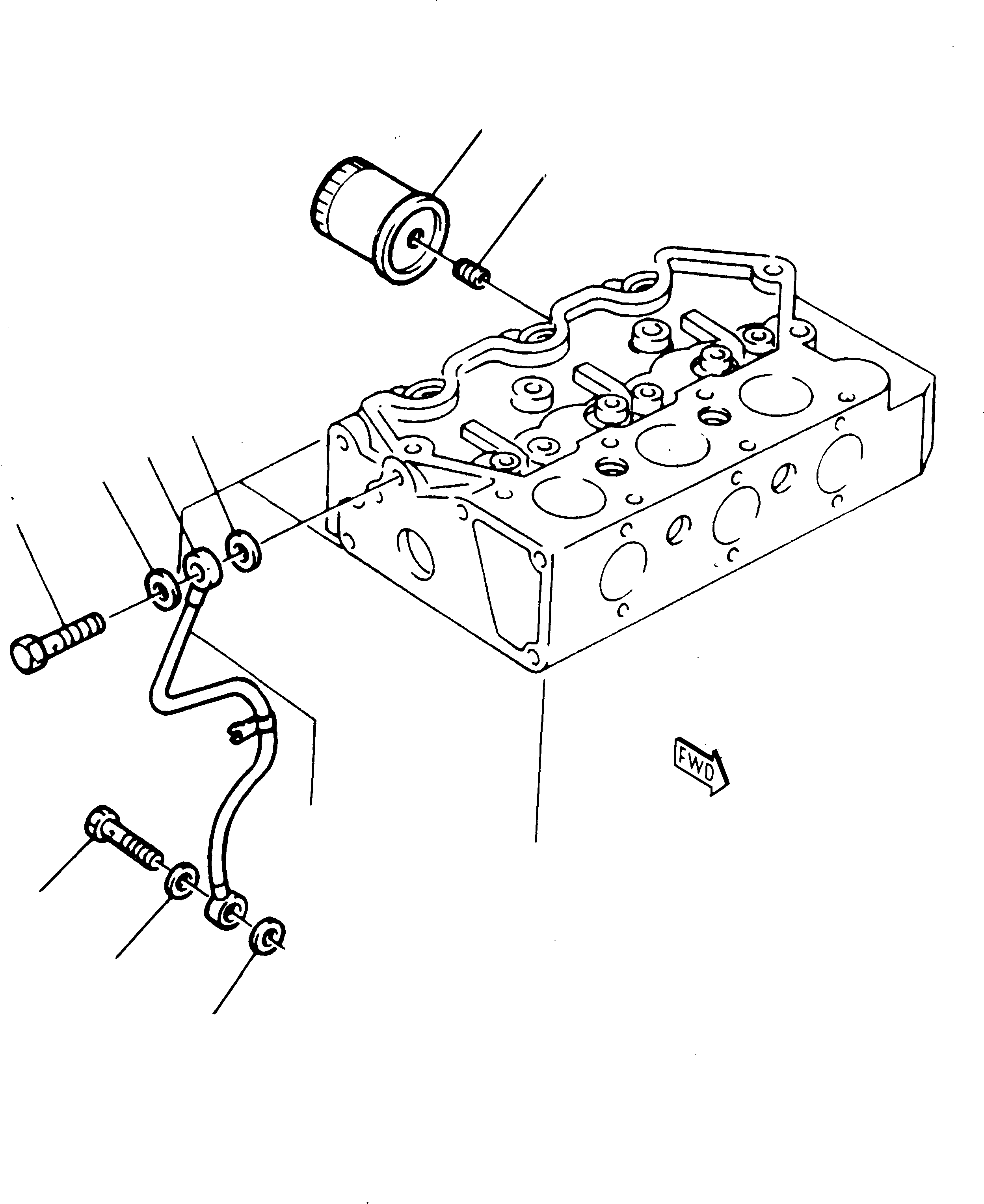 Прокладка YMR000236 KOMATSU