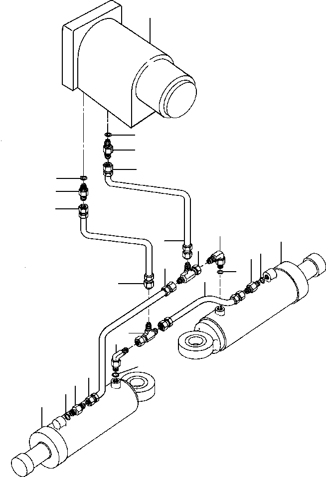угольник - 90° 9410 976 KOMATSU