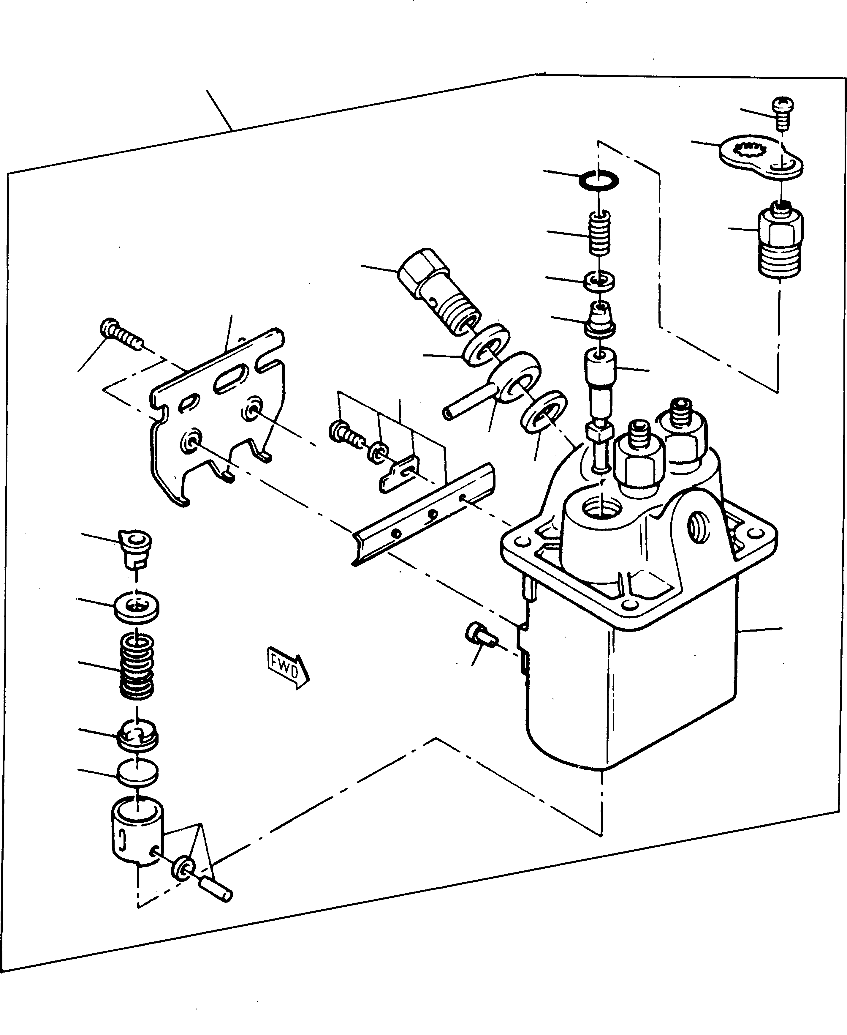 KIT, STOP SET, PINION YMR000331 KOMATSU