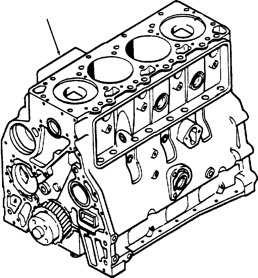BLOCK, SHORT 1240 819 H91 KOMATSU