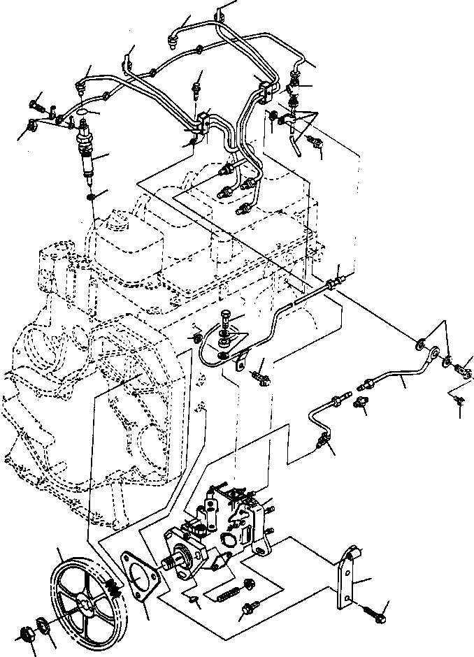 SCREW, BANJO CONNECTOR 1241 244 H1 KOMATSU
