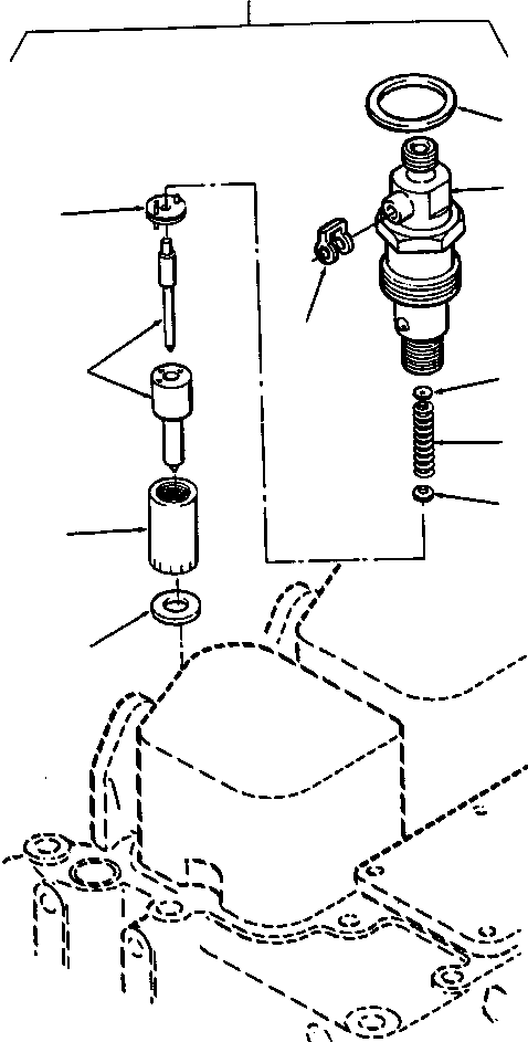 KIT, FUEL INJECTOR 1240 107 H91 KOMATSU