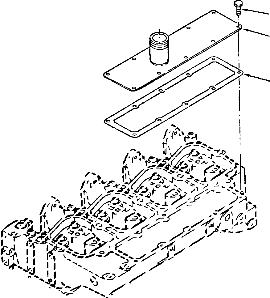 COVER, INTAKE MANIFOLD 1240 665 H1 KOMATSU