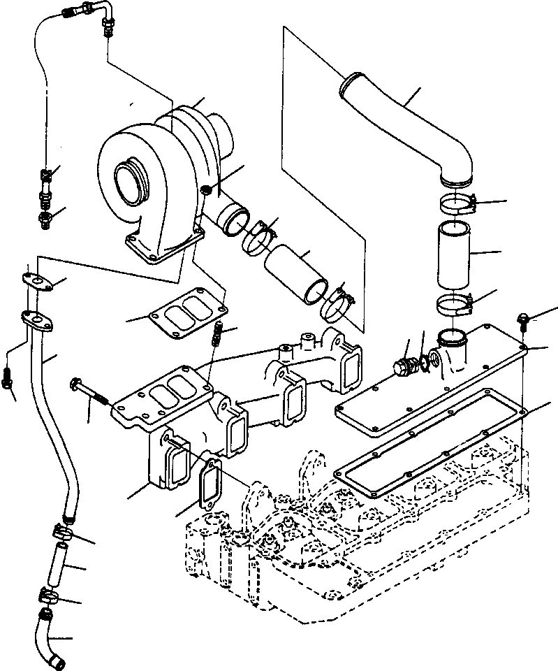 GASKET, OIL DRAIN 1241 287 H1 KOMATSU