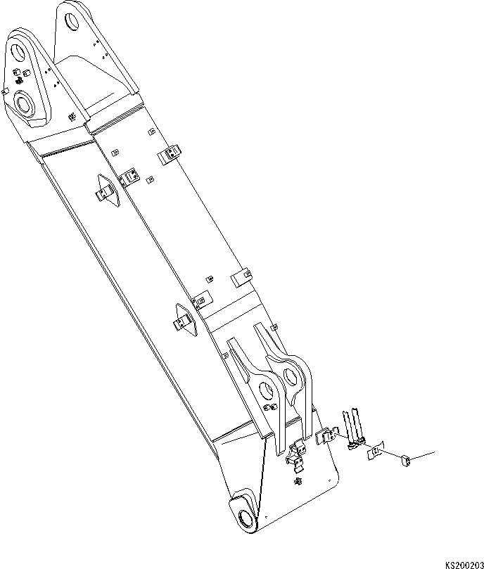 Пластина 20Y-70-K4680 KOMATSU
