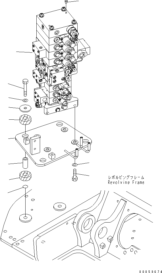 Клапан в сборе 723-48-22402 KOMATSU
