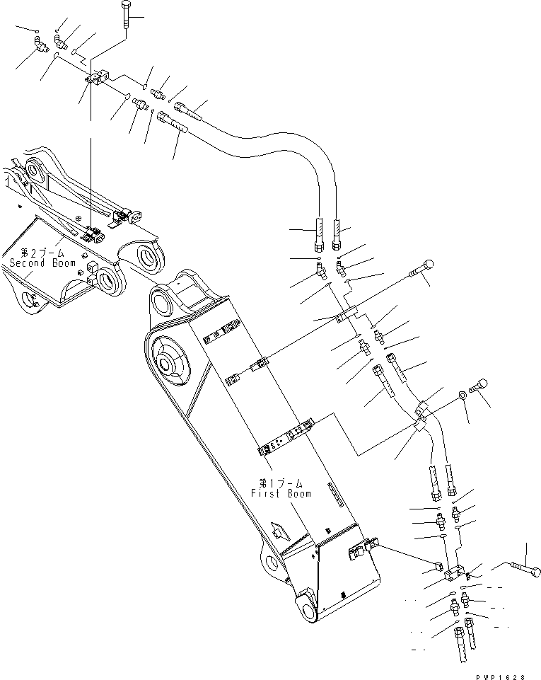 Шайба плоская 01643-81232 KOMATSU