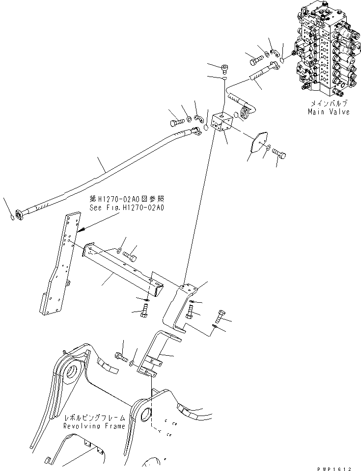 Кронштейн 209-64-13260 KOMATSU