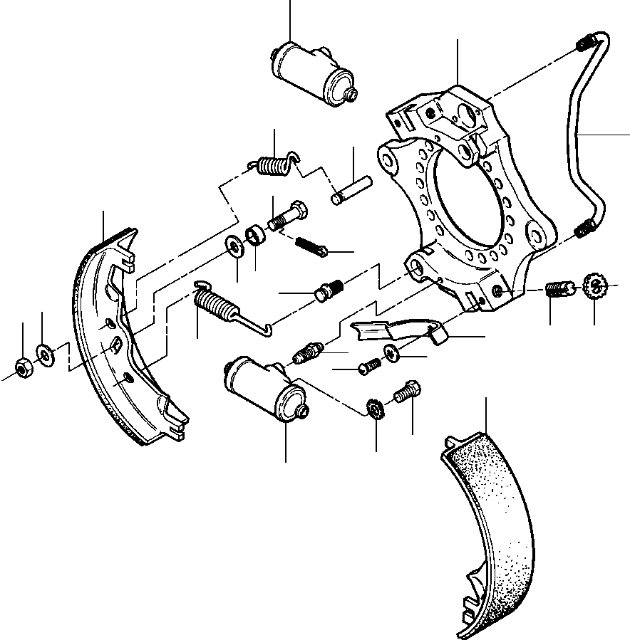 BRAKE ASSEMBLY - L.H 1228 944 H91 KOMATSU