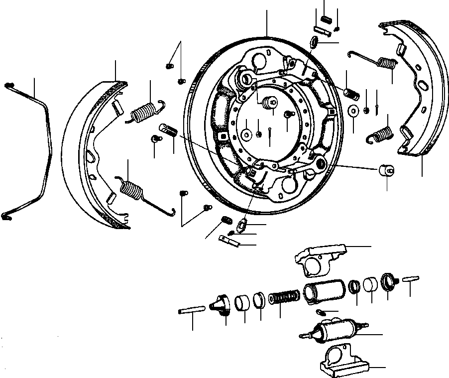 PIN, ANCHOR 81 784 KOMATSU