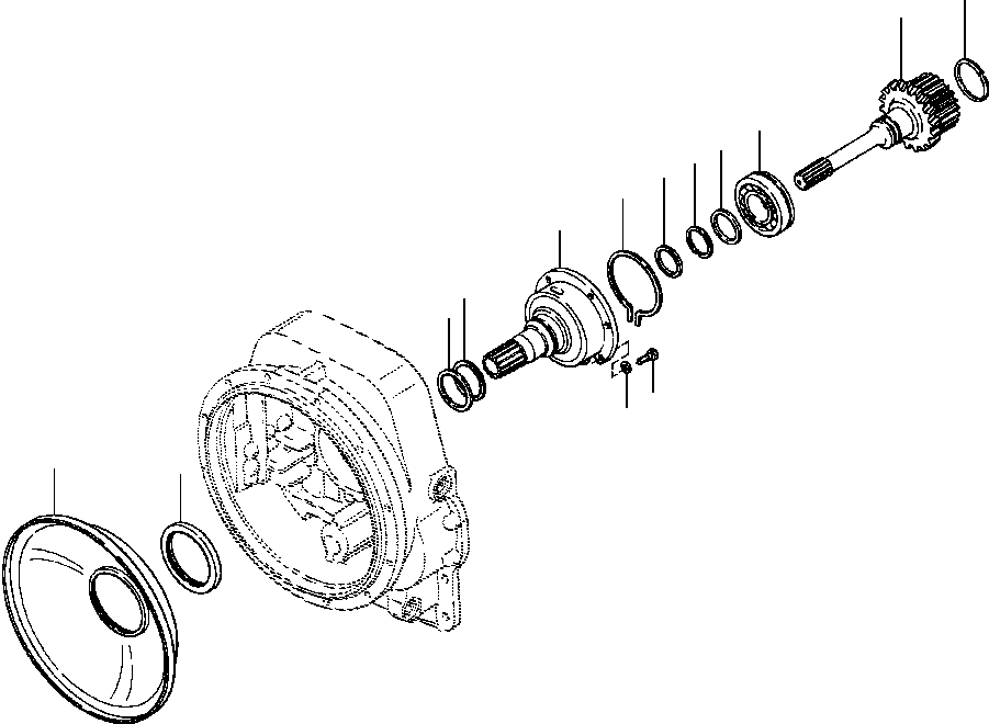 Кольцо поршневое 152 507 KOMATSU