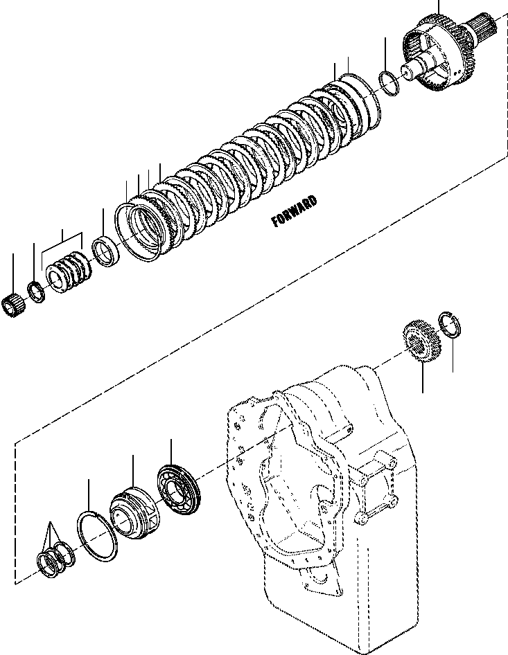 RING, GEAR RETAINING 152 565 KOMATSU