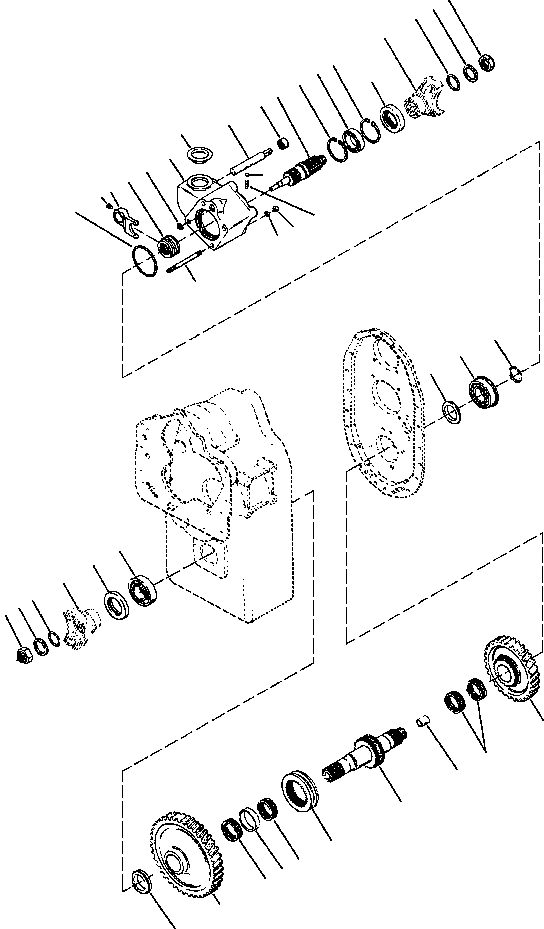 Шестигранная гайка 97 577 KOMATSU