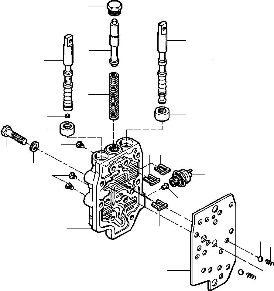 Трубная пробка 72 695 KOMATSU