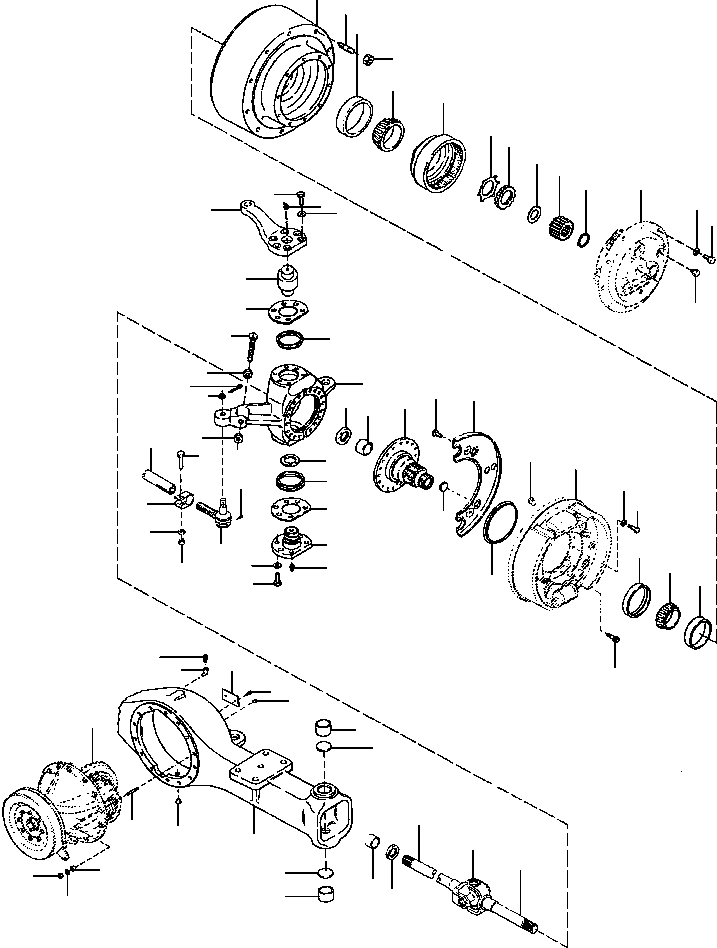 SPINDLE ASSEMBLY 134 719 KOMATSU