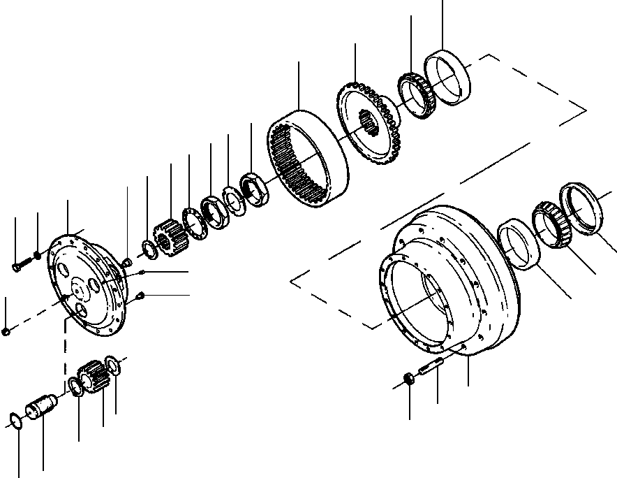 CUP, BEARING - OUTER 11 784 KOMATSU