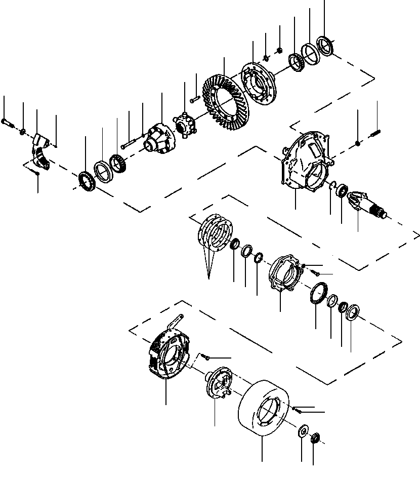 DRUM, PARKING BRAKE 67 116 KOMATSU
