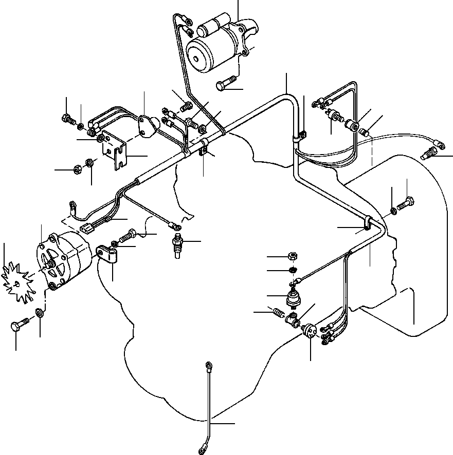 TEE, PIPE 84 348 KOMATSU