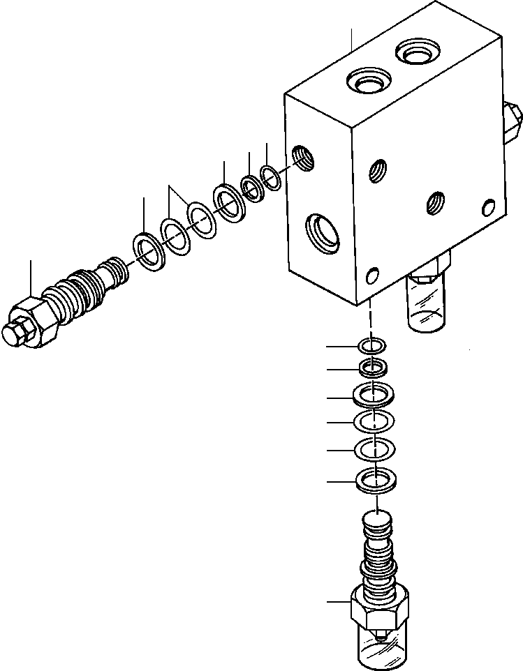 Комплект уплотнений 1267 017 H91 KOMATSU